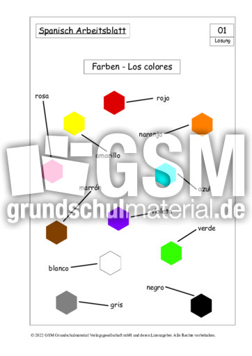 Spanisch Arbeitsblatt Farben 01 Loesung.pdf
